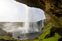Seljalandsfoss waterfall, Iceland.